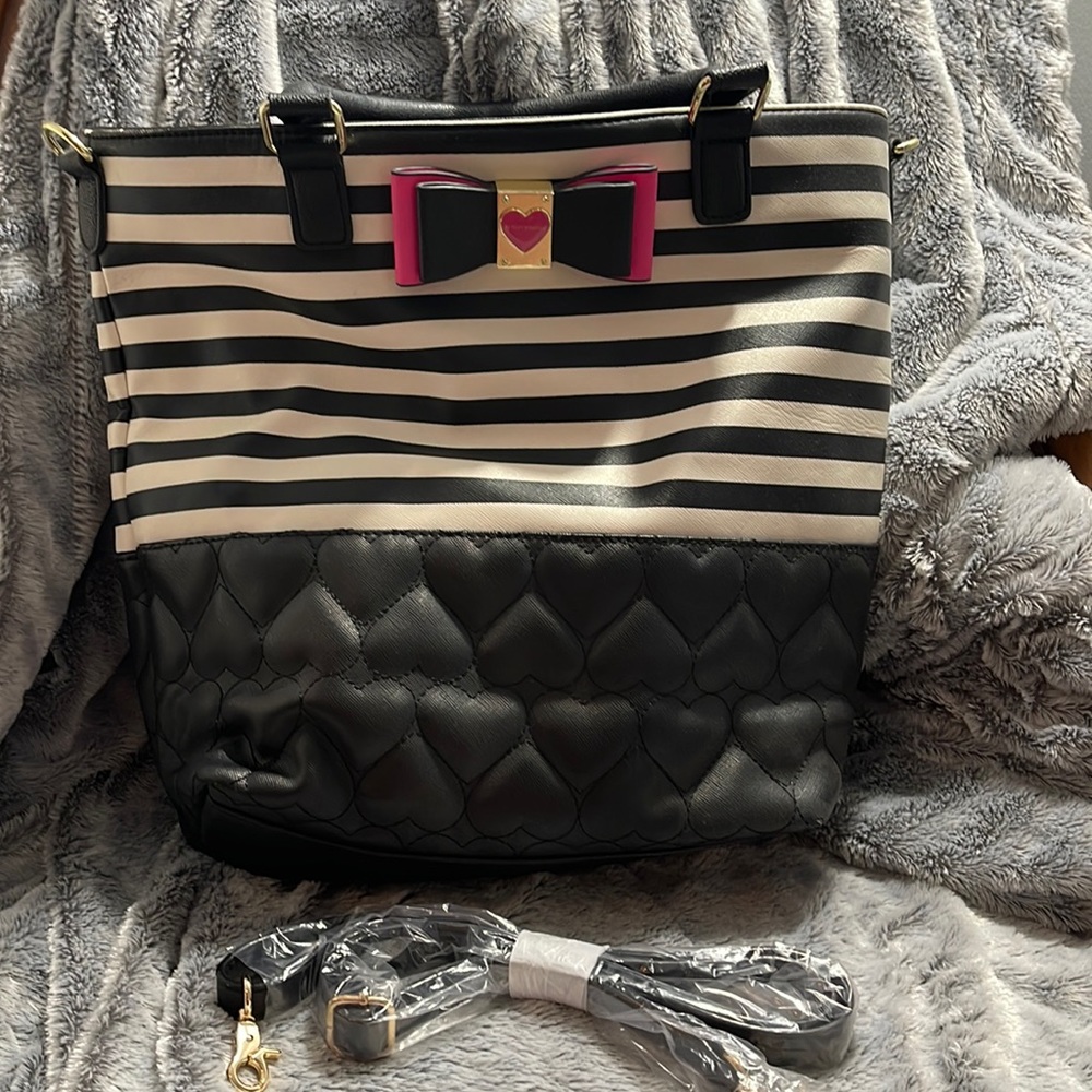 Large Betsey Johnson tote/purse